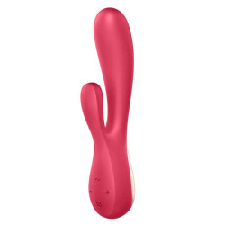 Вибромассажер Satisfyer Mono Flex с возможностью управления через приложение - красный - фото