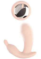 Перезаряжаемый вибратор CNT BUNNY TICKLER ROSE - фото